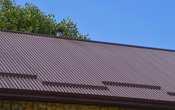 typical Curlew Green corrugated roof uses